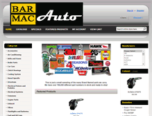 Tablet Screenshot of barmacauto.com